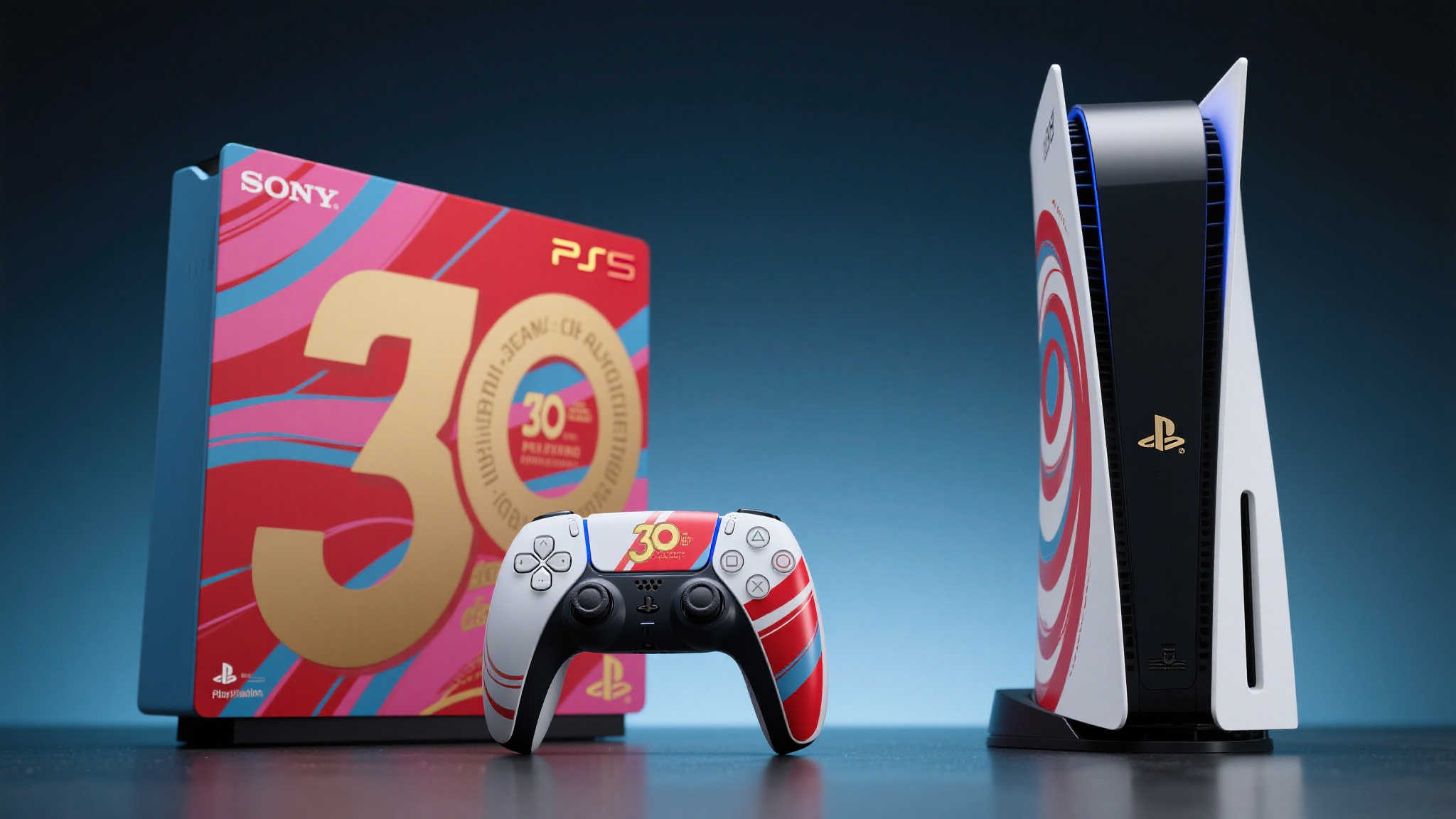 索尼发布经典涂装的PS5 30周年纪念版 并揭晓价格 索尼发布经典涂装的PS5 30周年纪念版 并揭晓价格