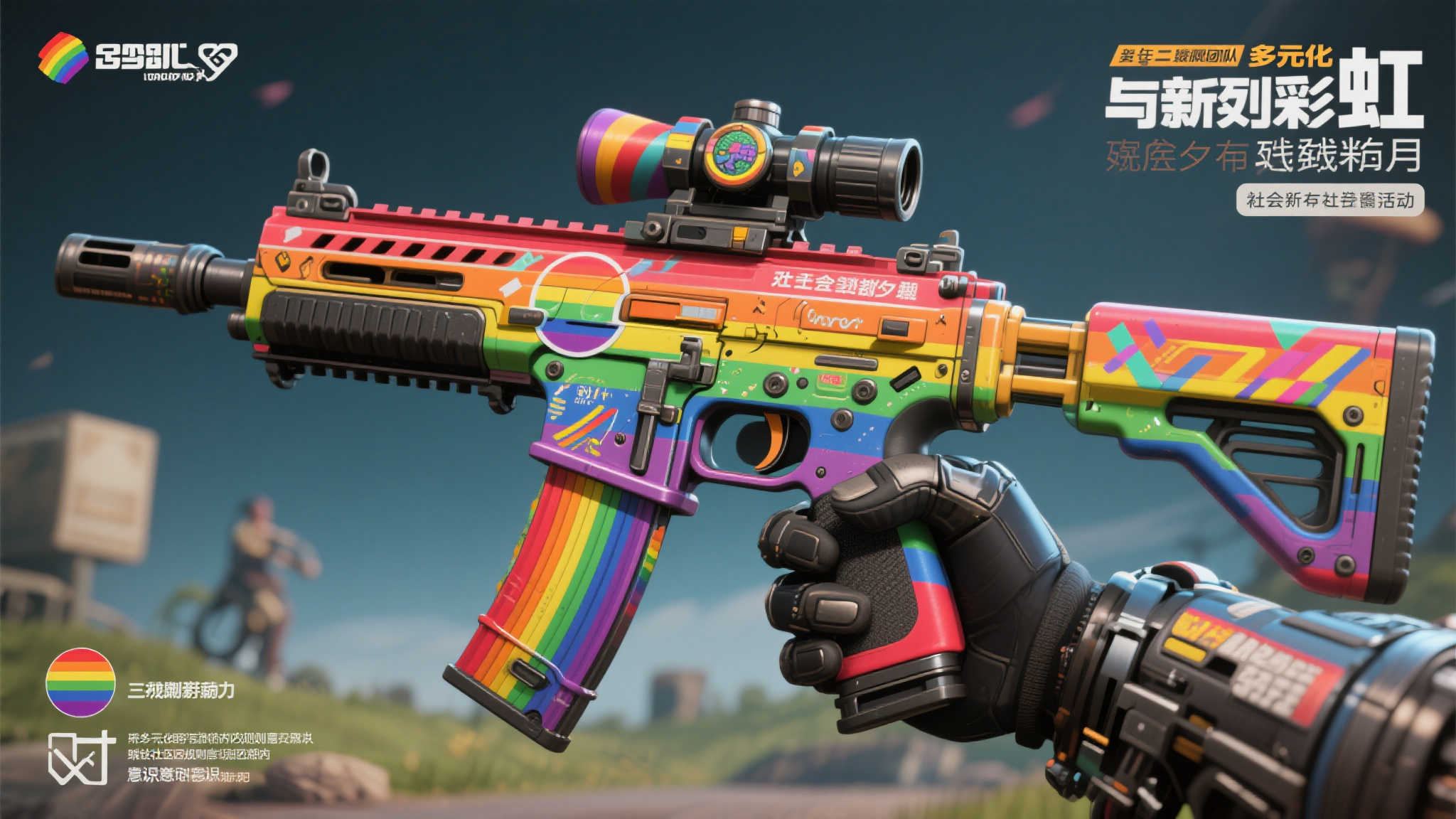 《光环:无限》推出残障骄傲月彩虹皮肤 引玩家热议风暴骤起 《光环:无限》推出残障骄傲月彩虹皮肤 引玩家热议风暴骤起