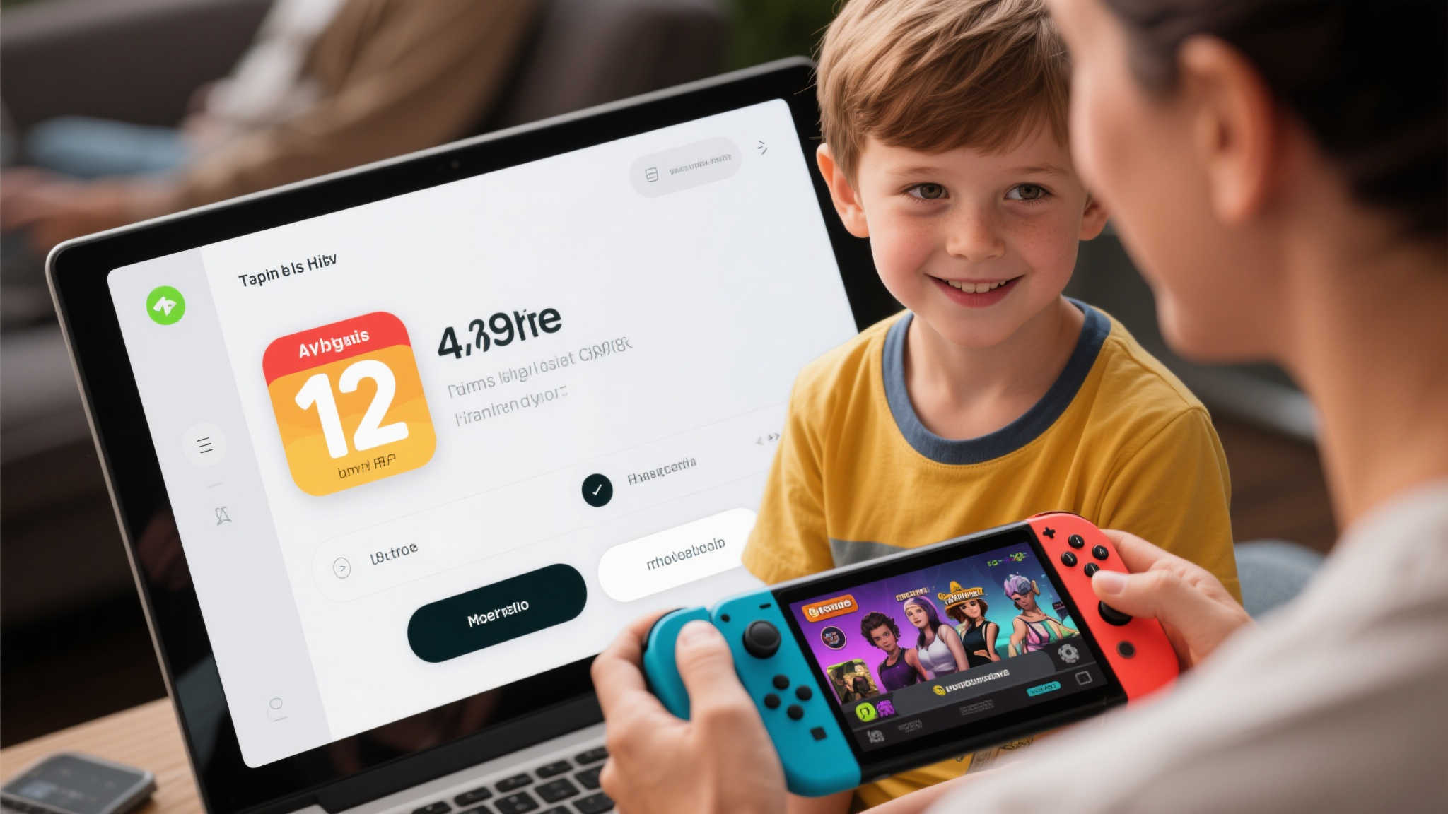 任天堂Switch2新功能「安全锁」亮相!有效防止熊孩子乱操作 通过与年龄挂钩的分级设置,家长可以轻松屏