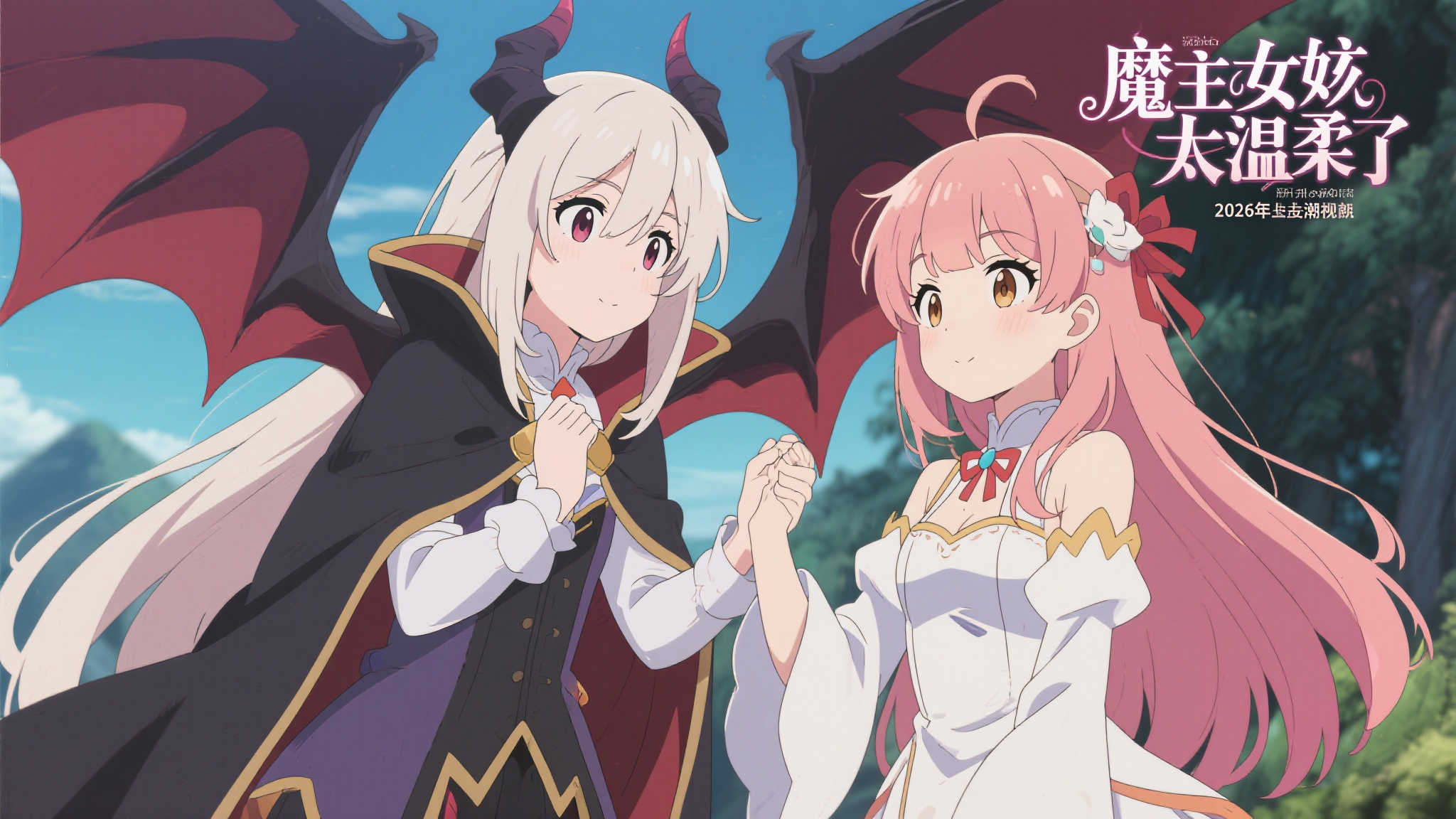 性格软萌的魔王千金将登陆荧屏,动画定档2026年 性格软萌的魔王千金将登陆荧屏,动画定档2026年