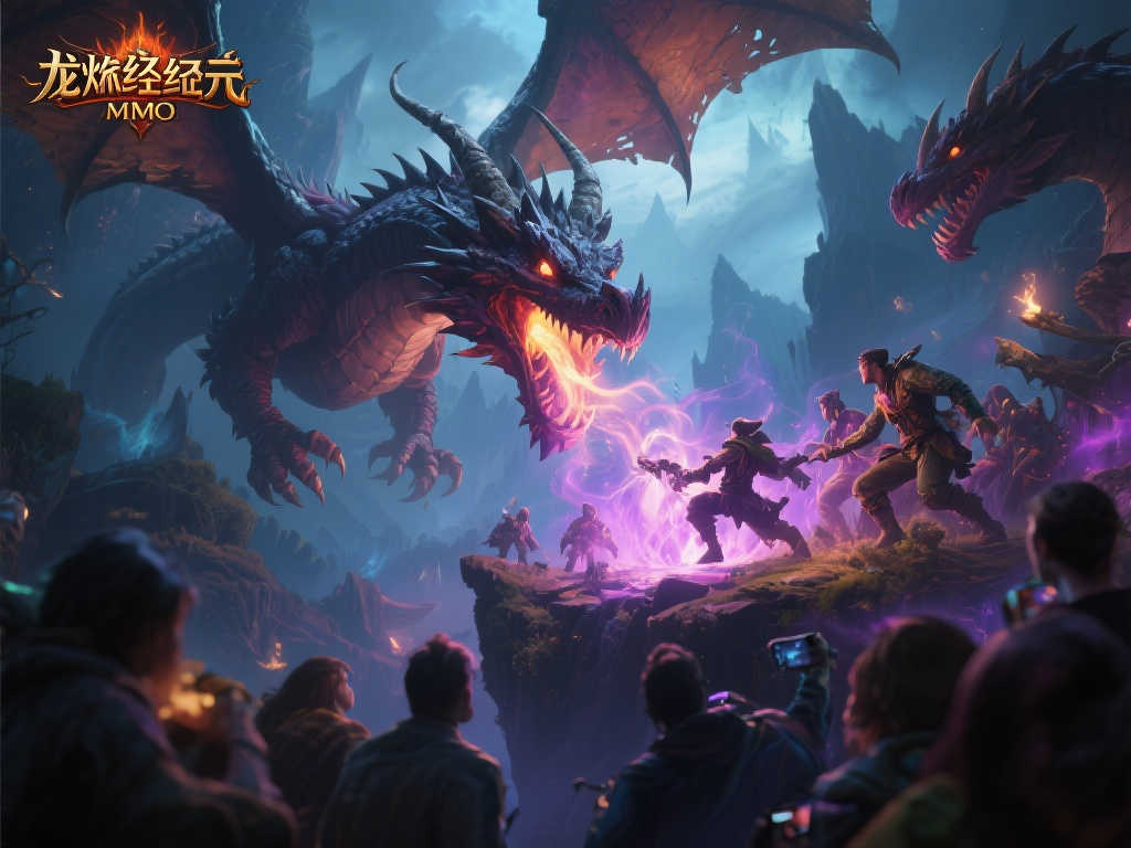 魔法大陆联手屠龙!无宣传MMO新游上线即爆火 魔法大陆联手屠龙!无宣传MMO新游上线即爆火