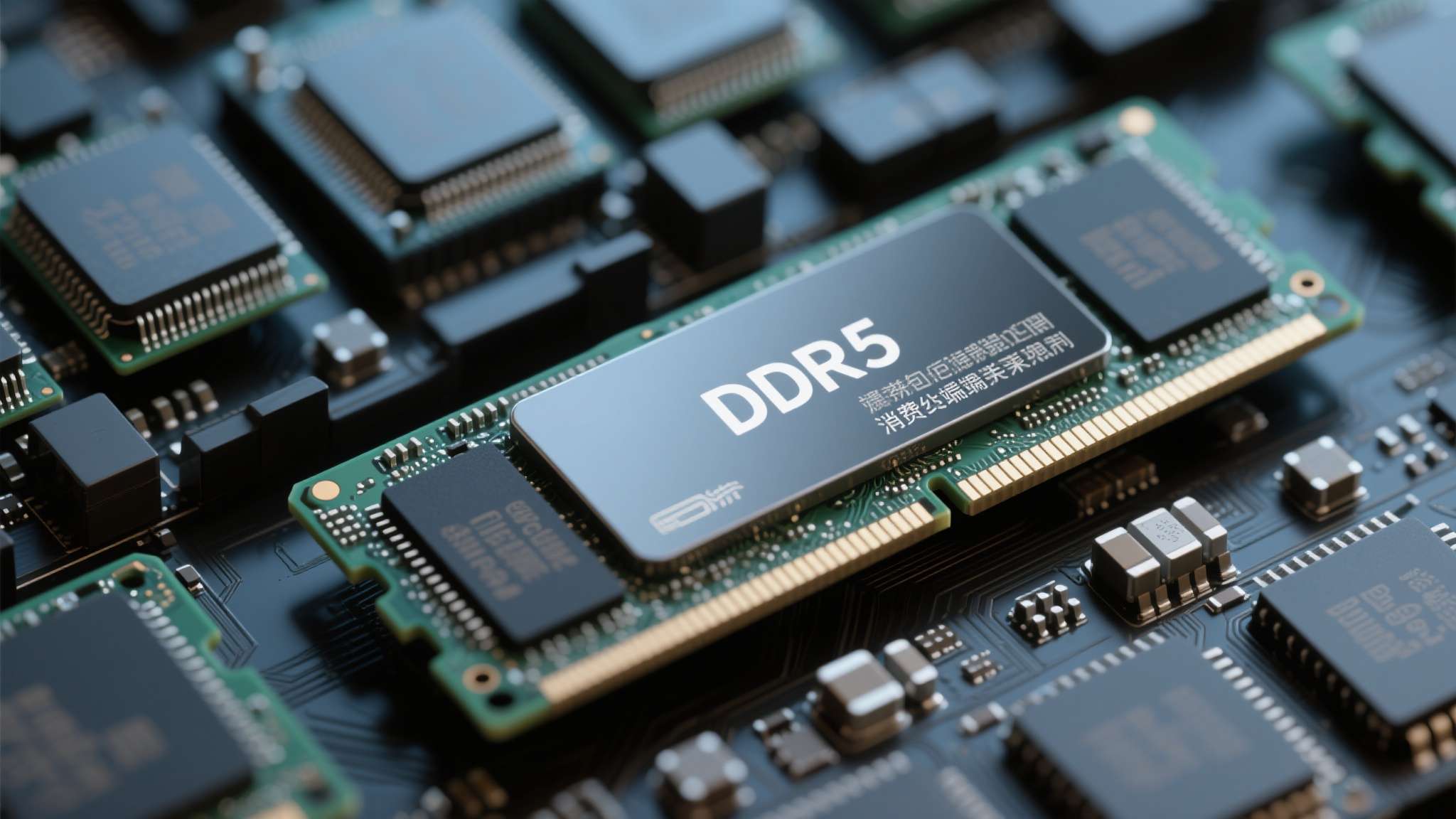 华强北32GB DDR5内存条价格暴跌!跳楼割肉价仅1950元 其次是消费端需求疲软。 目前DDR5平台的普及速度不及预期,大量用户仍在使用DD